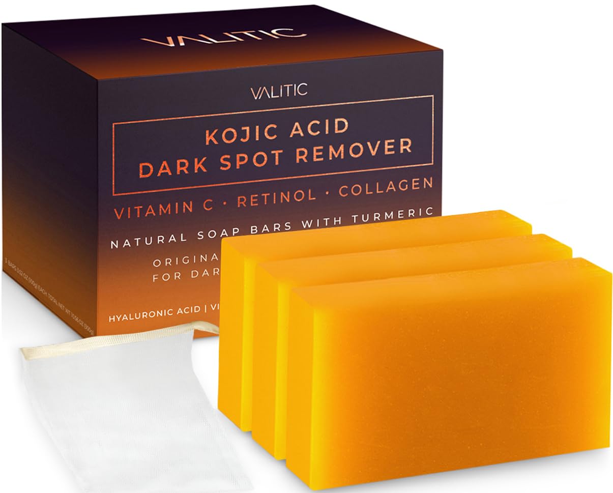 Kojic Acid Dark Spot Remover Soap Bars 