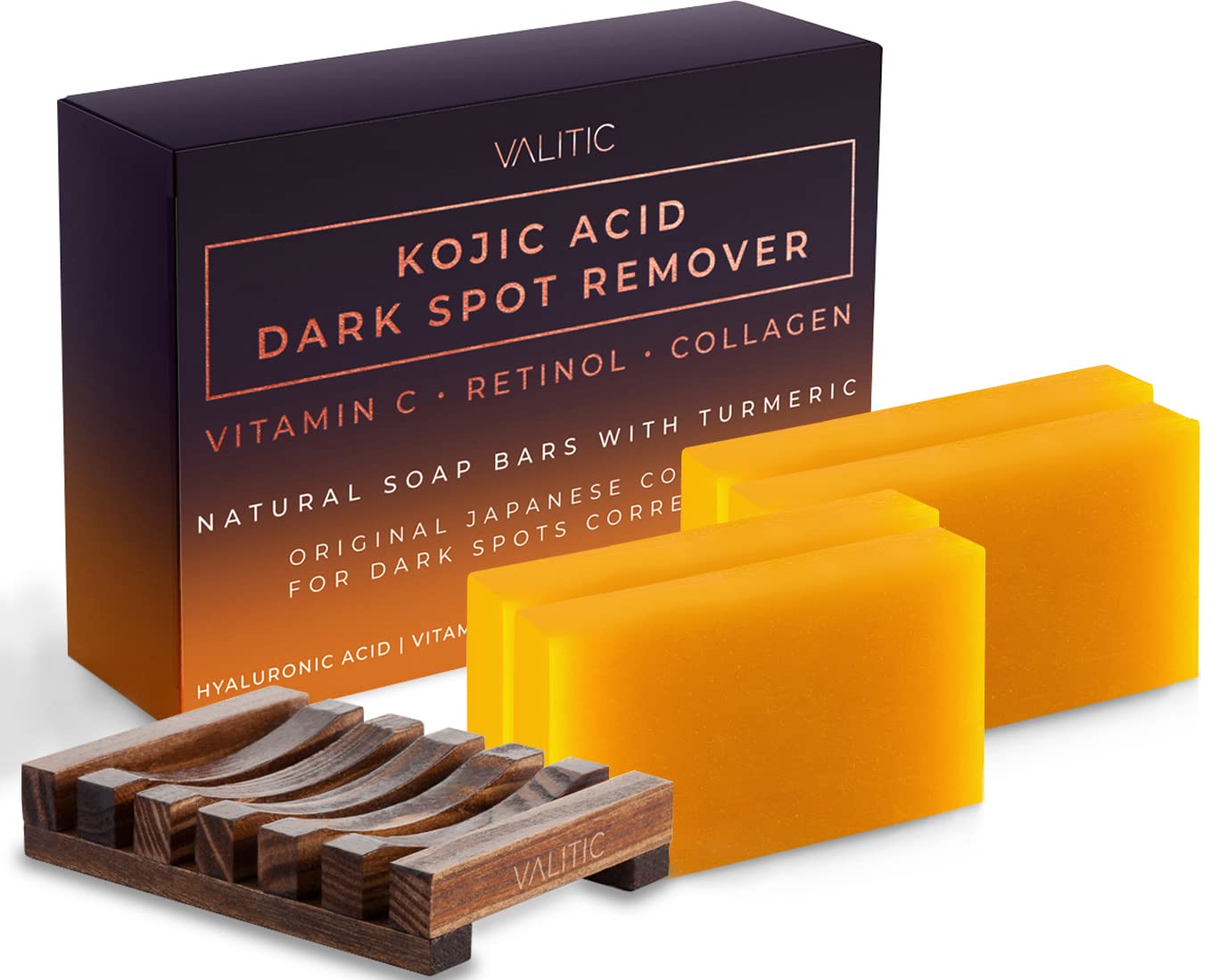 Kojic Acid Dark Spot Remover Soap Bars 