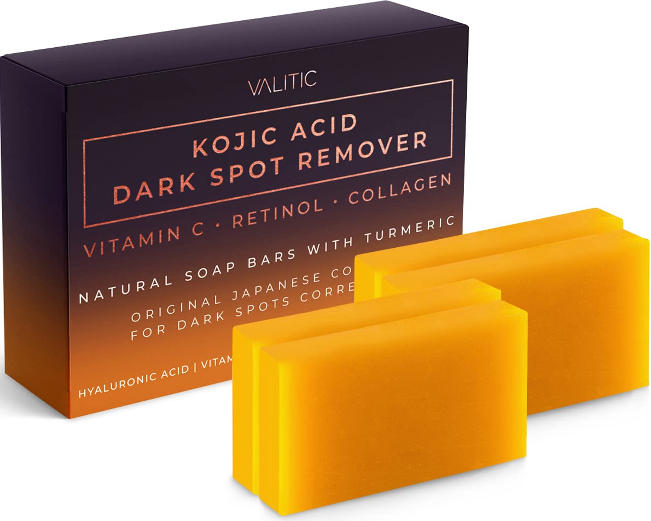 Kojic Acid Dark Spot Remover Soap Bars 